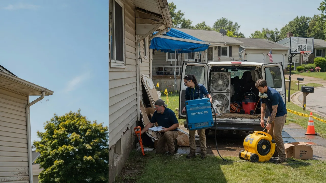 Ceiling Leak Cleanup in Adamsburg, PA near me