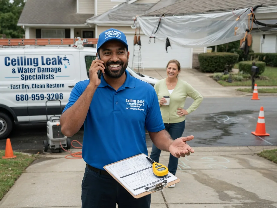 Ceiling Leak Cleanup Adamsburg, PA FAQs
